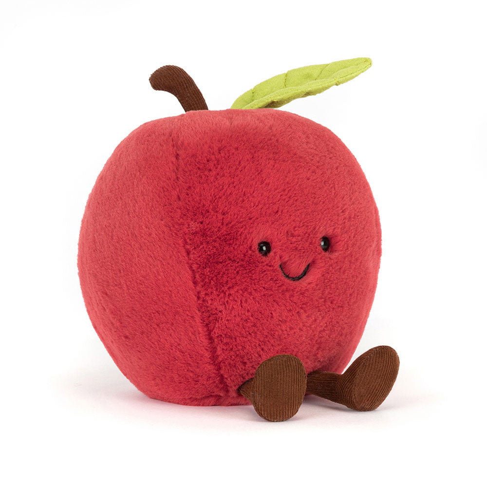 Appletini Plush Apple – a soft stuffed plush toy inspired by Jellycat, perfect for kids and collectors.