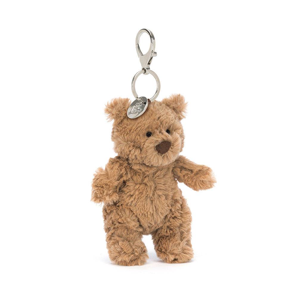 Mini Barnaby Bear Keychain – a soft stuffed plush toy inspired by Jellycat, perfect for kids and collectors.