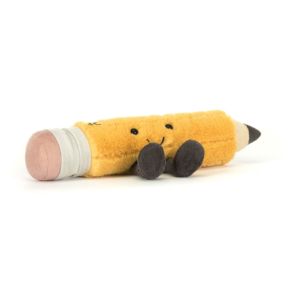 Smiley Pencil Plush – a soft stuffed plush toy inspired by Jellycat, perfect for kids and collectors.